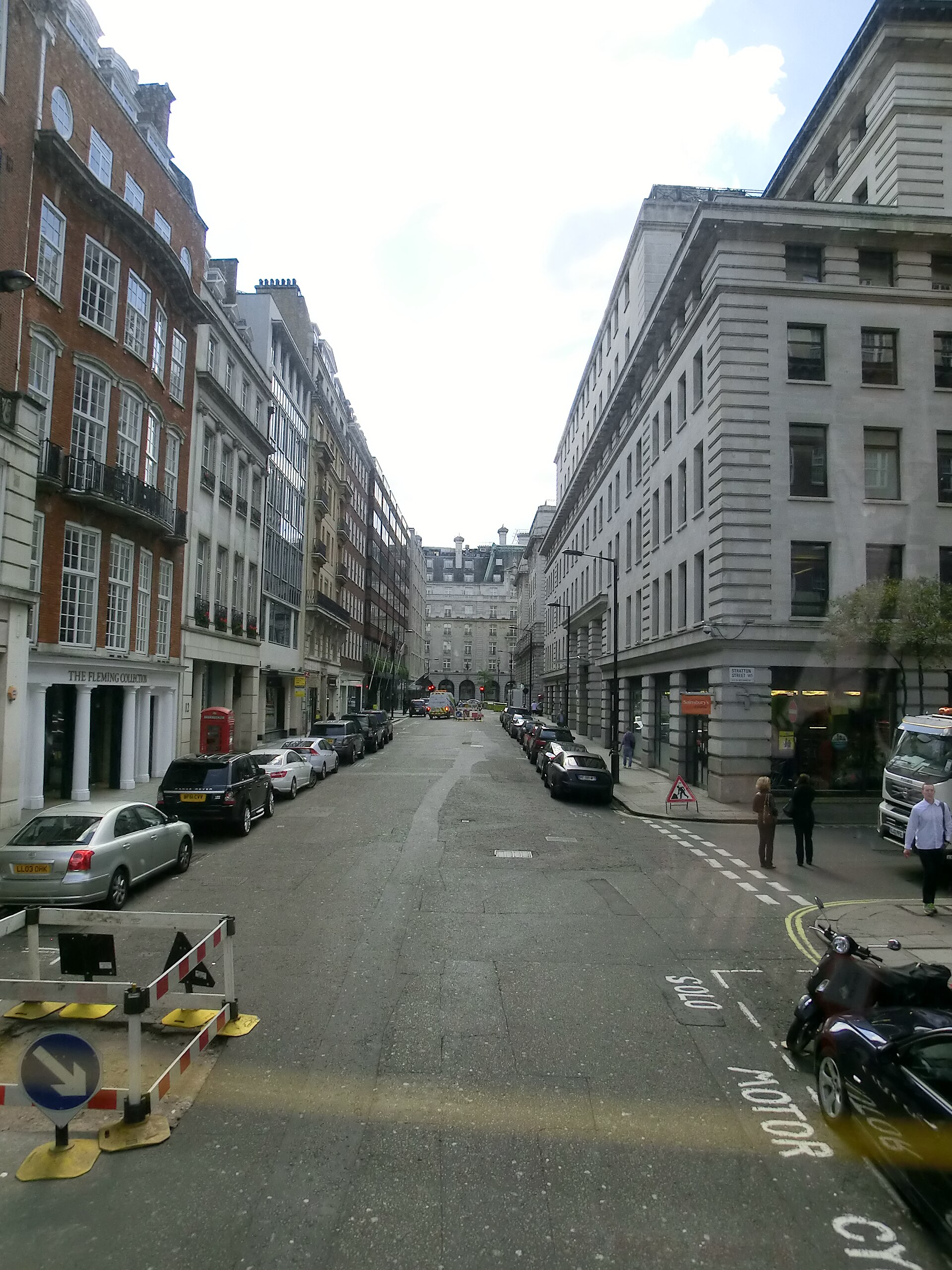 Berkeley Street, Mayfair — the casino’s street address sits on this corridor.