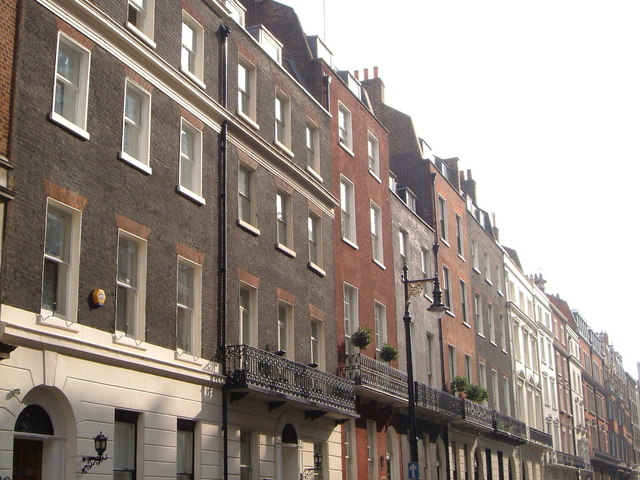 Bolton Street, Mayfair — residential-scale streets around the hotel.