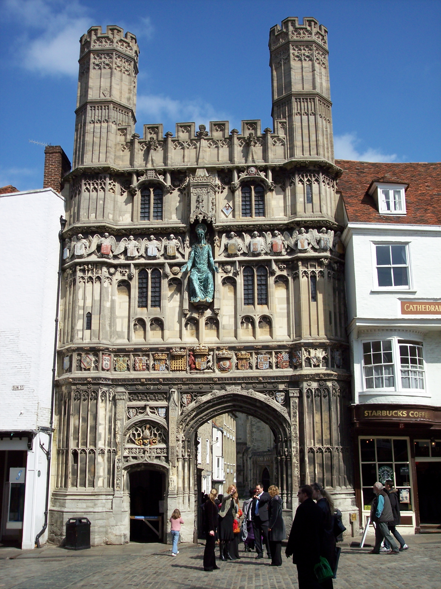 Christ Church Gate, Canterbury — a landmark of the Kent journey this guide starts from.