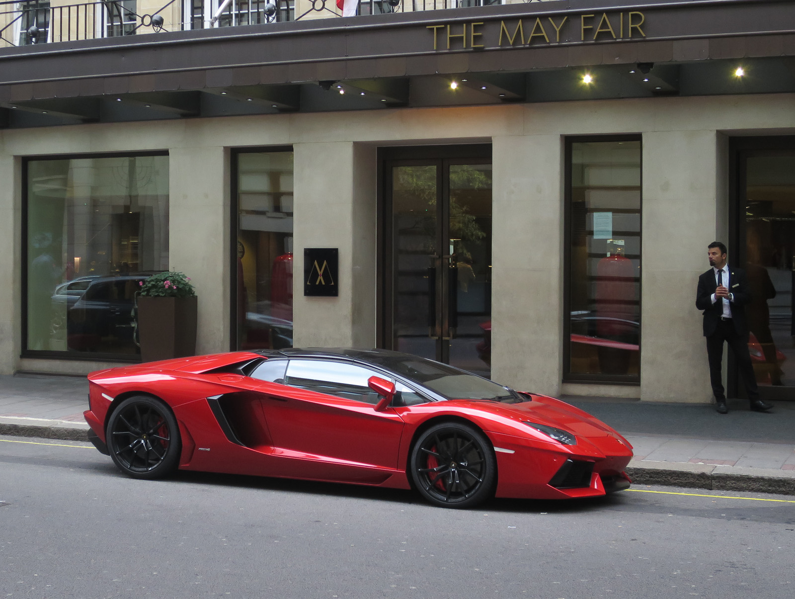 Exterior of The May Fair Hotel, Mayfair