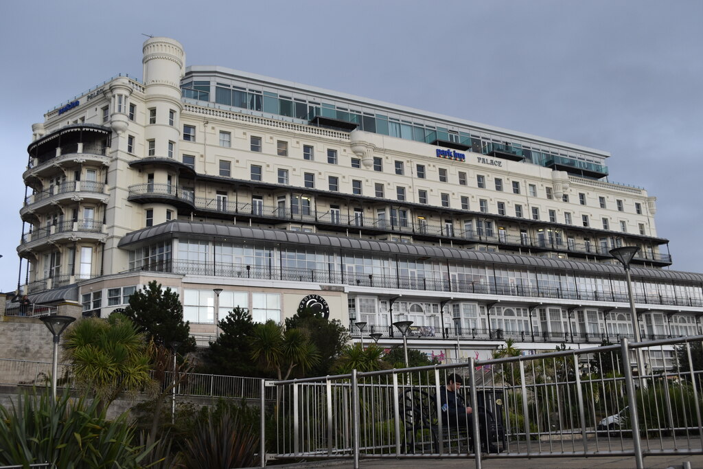 Southend Palace Hotel from the promenade side.