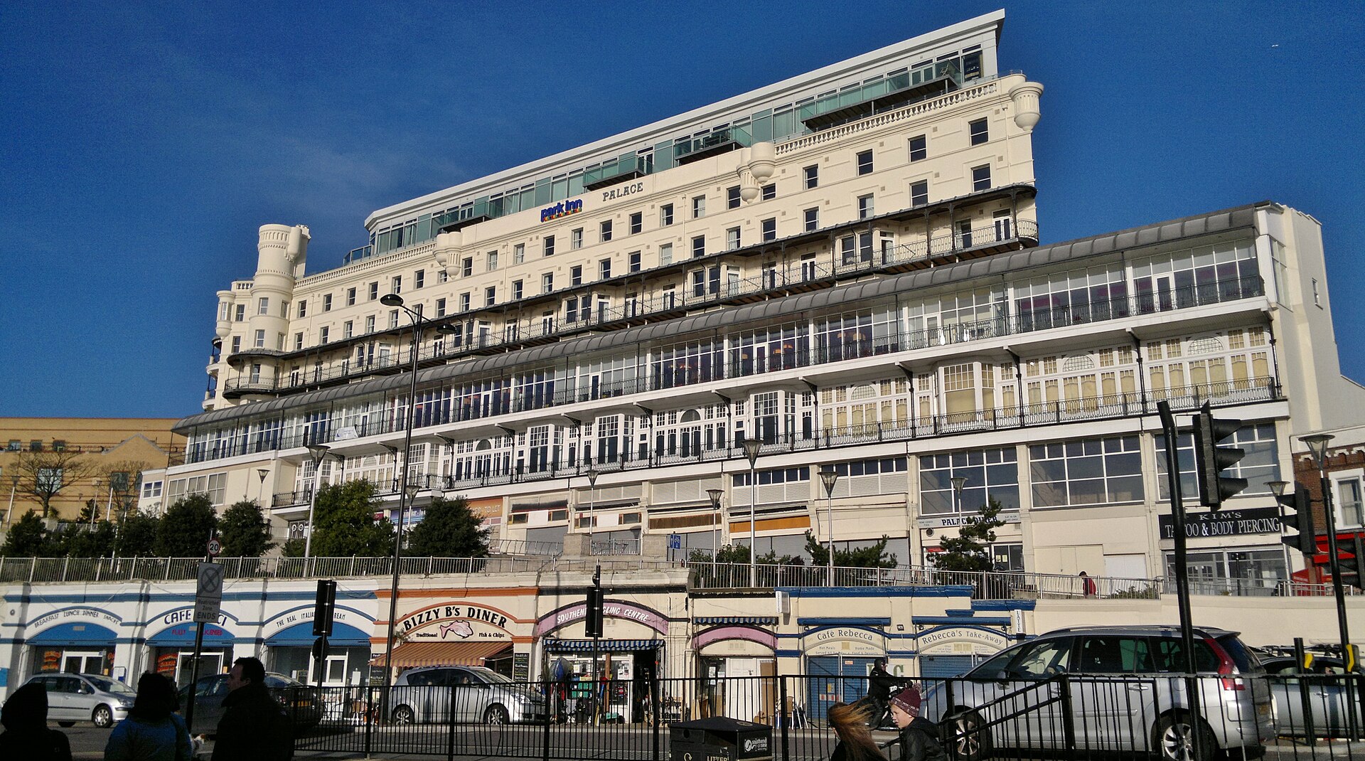 Park Inn Palace Hotel on the Southend seafront